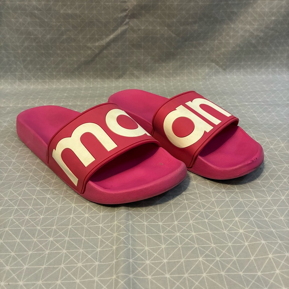 Isabel Marant Howee Pink Pool Slides 9